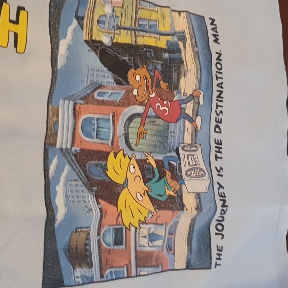 Nickelodeon 90s Cartton Hey Arnold Tee sz XL - Picture 3 of 5